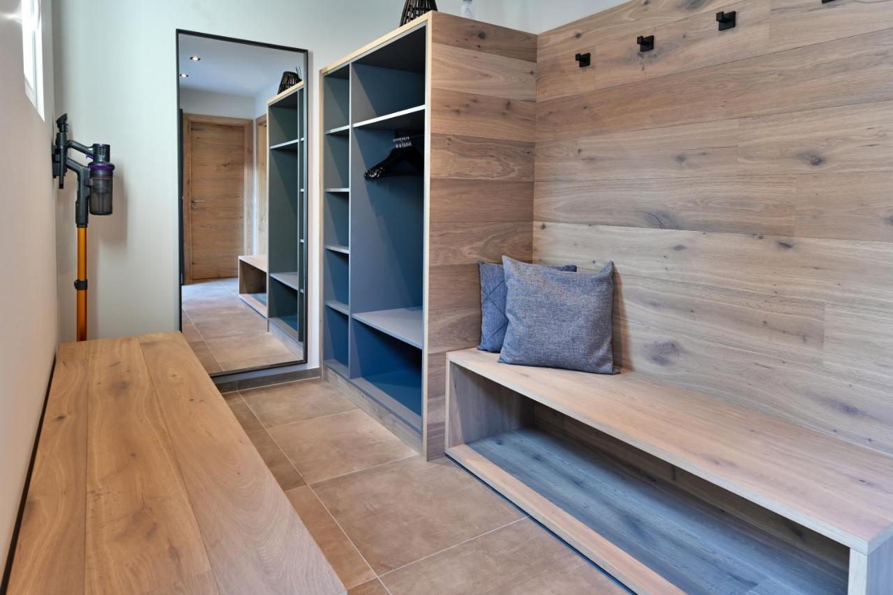 גרמיש-פרטנקירכן Boutique Chalets Alpi - Private Sauna & Cinema מראה חיצוני תמונה